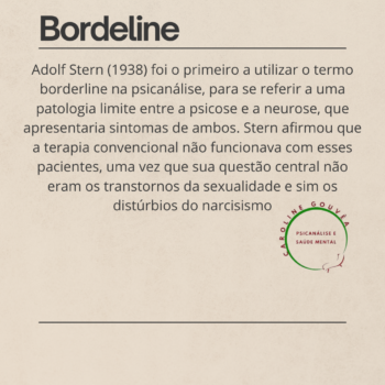 Transtorno de Personalidade Borderline - Caroline Gouvêa